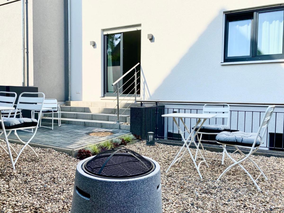 Modernes Apartment, Terrasse Und Garten Am Lilienthalpark Im Suedwesten Berlins 外观 照片